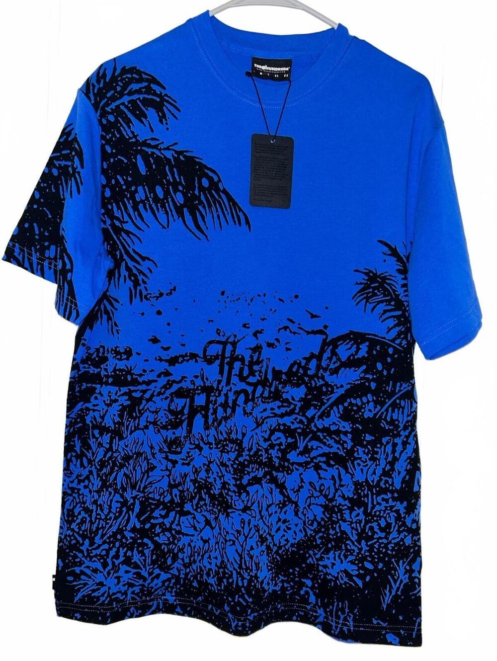 The Hundreds Jungle T-Shirt Royal Blue Size Small